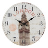 Reloj De Pared Delgada De 30cm Con Londres Big Ben Dibujo Es 0
