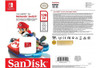 Micro Sd 128gb Sandisk Memoria Oficial Nintendo Switch 2