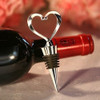Corazon Botella De Vino Tapones Plateado 1 Corazon Botella De Vino Tapones Plateado 1