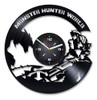 Monster Hunter World Vinyl Record Wall Clock. Decoración Par 0
