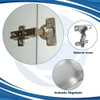 Bisagra Cierre Suave Para Mueble 35mm Codo 0 X1 Unidad 2
