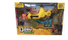 Set Dino Word Figura Dinosaurio Helicóptero Y Accesorios 0