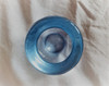 Cenicero De Cristal Azulado 7cm De Diametro 3