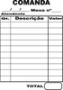 Comanda De Mesa Personalizado - 100 Blocos Com 100 Folhas 1