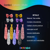 Combo Cotillon Luminoso Led Moño Corbata Carioca Fiesta X30 3 Combo Cotillon Luminoso Led Moño Corbata Carioca Fiesta X30 3