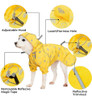 Blueberry Pet 12 Nuvens Reflexivas Imprime Capa De Chuva Lev 3