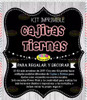 Kit Imprimible Cajitas Tiernas, Patrones, Fondos, Plantillas 0