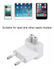 2-plug Tomada Adaptador Para Mac Apple Macbook Pro iPhone 4
