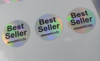 Stickers Holograficos Personalizados 2.5 X 2.5cm Por 50 Uni. 6