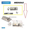 Pasador Cerrojo De Arrimar Acero Inoxidable S/llave 10 Unid. 2