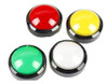 Botão Para Fliperama Arcade 60mm Diâmetro Concavo Led 0