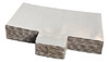 Base Rectangular Con Pestaña 3,5x13,5cm Blanco X80 Unidades 3