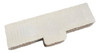 Base Rectangular Con Pestaña 3,5x13,5cm Blanco X80 Unidades 5