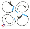 4pcs Delantero Sensor De Velocidad Abs De Rueda Derecha Izqu 0