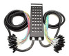 Sísmica  Caja De Cable Divisor De  Nuevo Canal De 32 Xlr Env 0