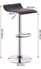 Set X2 Butaca Taburete Tapizado Regulable Para Barra Bar 6