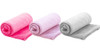 Kit Com 3 Mantinhas Bebê Soft Antialergica Lisas Sortidas 1