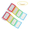 400 4 Colores Nombre Llano Etiquetas Pegatinas Personalizada 0