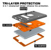The New iPad 2017, iPad 9.7 Case, Topsky Three Layer Armor D 3