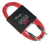 Cable Instrumento Plug Western 3mts Entelado Rojo 2