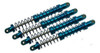 Amortiguadores Aluminio 120mm 4pcs Set Para Axial 1/10 Rc Sc 5