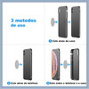 4 Discos Placa De Metal Suporte Magnético Celular Automotivo 3