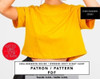 Molde De Costura, Patron Camiseta Pupera Dama , Imprimible 1 Molde De Costura, Patron Camiseta Pupera Dama , Imprimible 1