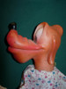 Juguete Antiguo Titere Muñeco Cabeza Goma Disney Perro Pluto 0