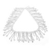 Corrente De Cristal Franja 12 Jardas Borla De Strass Cear 0