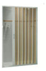 Mampara Plegable Baño Pvc Blanca 1.45 X 1.85 0