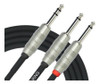 Cable Kirlin Y33620ft 6 Metros Plug Trs Stereo A 2 Plug Mono 2 Cable Kirlin Y33620ft 6 Metros Plug Trs Stereo A 2 Plug Mono 2