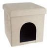 Petmaker Casa De Mascota Otomana Plegable Multiusos Gato O P 1
