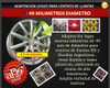 Antera  - Juego Logos Llantas 49 Mm Diámetro X 4 2
