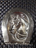 Adorno En Bronce Macizo. Herradura Con Caballo En Relieve. 2 Adorno En Bronce Macizo. Herradura Con Caballo En Relieve. 2