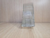 Castiçal Antigo De Cristal Prensado Formato De Árvore 3