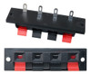 Lrong 4 Unids Jack Socket Spring Push Release Connector Spea 3