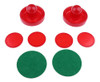 Discos De Air Hockey S Vermelho 0