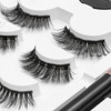 Pestañas Magnéticas Con Delineador Imantado Calidad Atrix ® 6