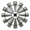 Importaciones Especiales Reloj Estilo Molino De Viento Rust 4