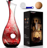 Yoxsuny Decantador De Vino Con Tapón De Corcho Y Cepillo Vid 0