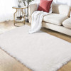 Alfombra Peluda Rectangular, Varios Colores 0