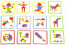 Juego Magnético Figuras Madera Geoforme Djeco Cadaques Kids 3