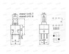 10 Pulsadores Con Retencion Push Switch 2 Inversores 8x8mm 1