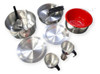 Marmita Brogas Set Cocina 2 Pers Camping 12 Piezas Con Bolso 0