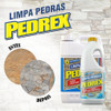 Limpa Pedras E Pisos Rústicos Pedrex 2 Litros Diluivel Start 3