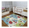 Alfombra Antigolpes Bebe Reversible Rainbow 160x180 1cm Viaj 4