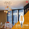 Helloify Bombilla Led Edison B11 Regulable, Vintage, Equiva. 1
