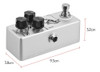 Mosky Silver Horse Overdrive Boost Guitarra Efeito Pedal Com 6