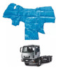 Tapete Vinil Azul Para Iveco Eurocargo Tector Cabine Simples 0