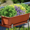 Hatoku 24 Paquete Verde Artificial Plantas Al Aire Libre Plá 3